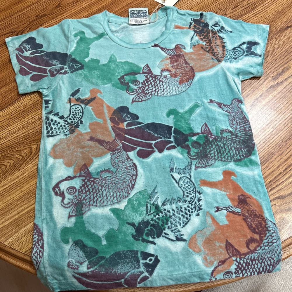 Jungmaven Hemp Koi Fish T-shirt